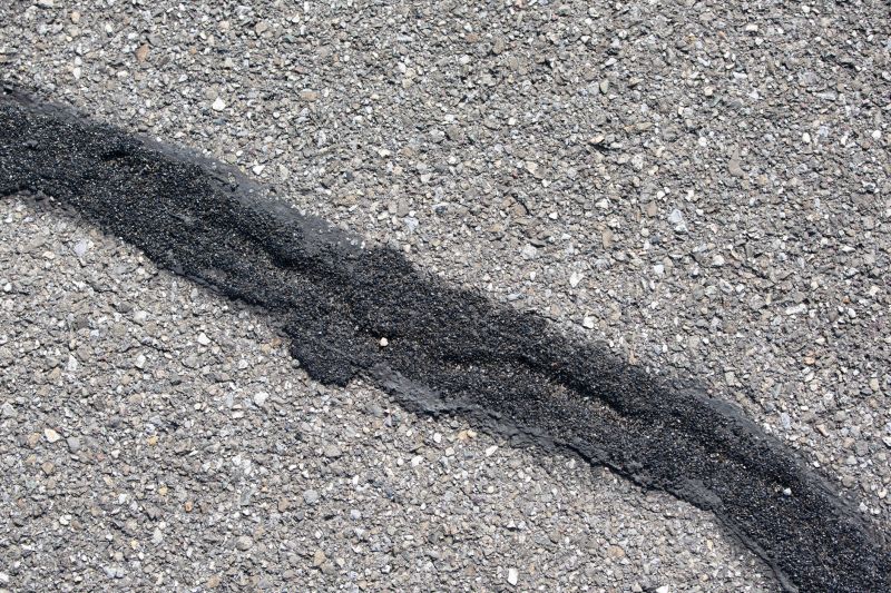 Crack Sealing in Asphalt Shingles